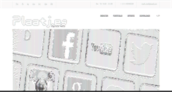 Desktop Screenshot of plaatj.es